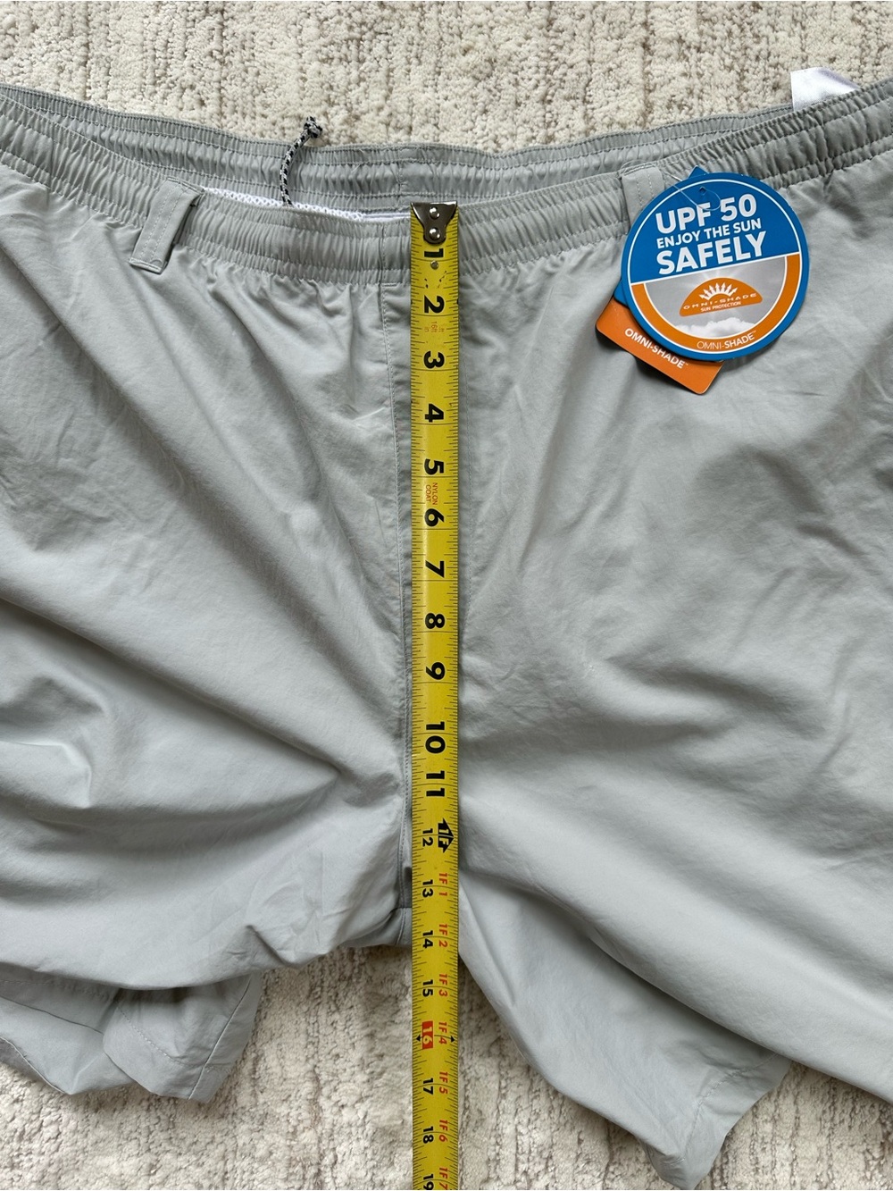 Columbia PFG Backcast III Water Shorts Big&Tall Size 3XL 8” Inseam Cool Grey - Picture 11 of 12
